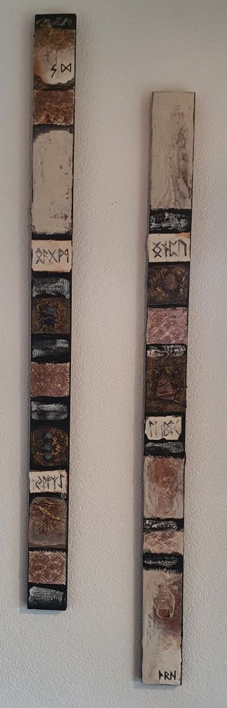 Créa'zen, Christelle Balmer - Totem Runes I